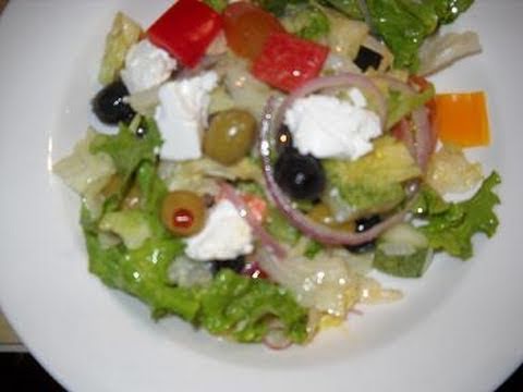 salad and salad dressing