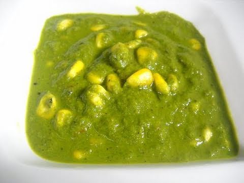 Tasty Palak Corn (Spinach Corn)