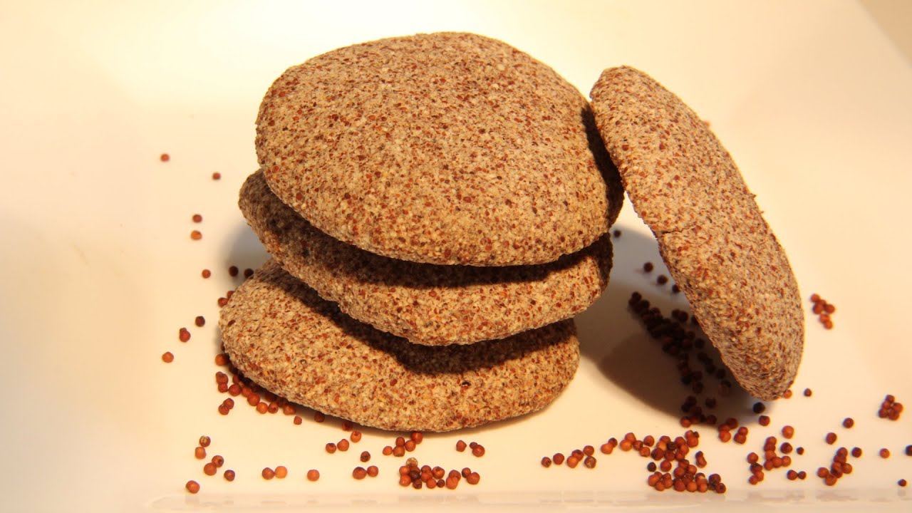 Finger millet and honey cookies (Ragi cookies)