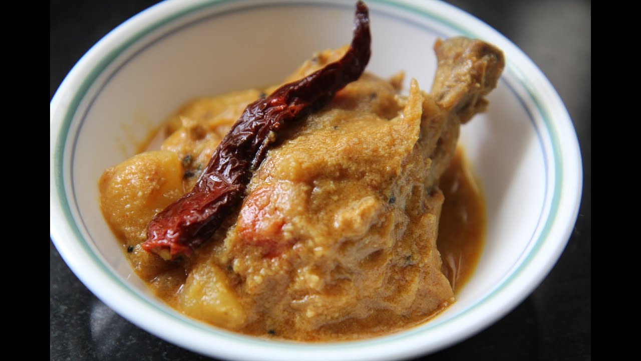 Chicken curry in Kerala style