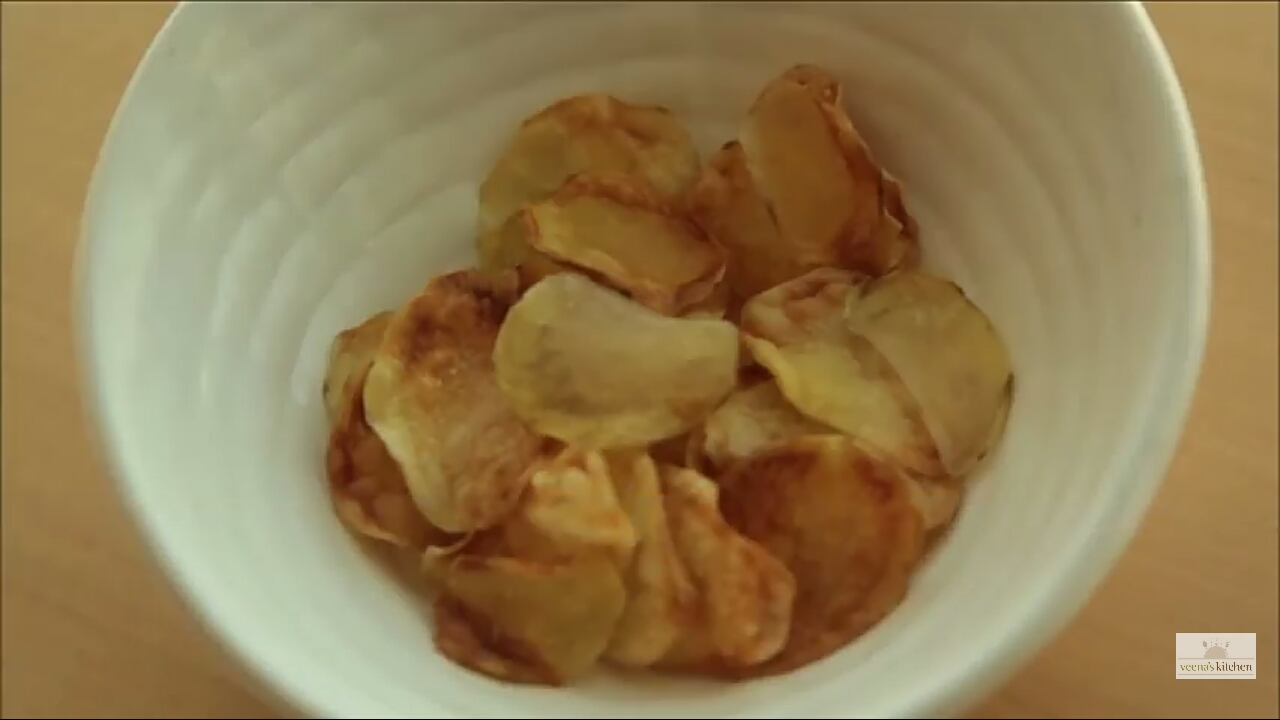 Micowave potato chips